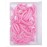 Jeufond 80 pcs Eyelash Curler Refills, Eyelash Curler Pads, Silicone Rubber Universal Eye lash Curler Replacement Refills with Clear Storage Box (Pink)