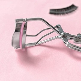 Jeufond 80 pcs Eyelash Curler Refills, Eyelash Curler Pads, Silicone Rubber Universal Eye lash Curler Replacement Refills with Clear Storage Box (Pink) Jeufond 80 pcs Eyelash Curler Refills, Eyelash Curler Pads, Silicone Rubber Universal Eye lash Curler Replacement Refills with Clear Storage Box (Pink)