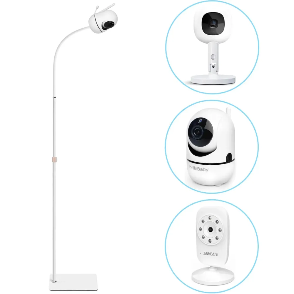 AISVAN Adjustable Height Baby Monitor Floor Stand Holder for Hellobaby HB6550 HB65/HB66/HB248 Baby Monitor and Also Compatible with The Nanit Pro Smart Monitor & Flex Stand AISVAN Adjustable Height Baby Monitor Floor Stand Holder for Hellobaby HB6550 HB65/HB66/HB248 Baby Monitor and Also Compatible with The Nanit Pro Smart Monitor & Flex Stand