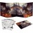 Haxtec DND DM Screen, Master Screen Compatible with Dungeons and Dragons Board Games Masters, TTRPG Accessories DND Gifts for DM Dungeons Masters