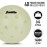 Franklin Sports Glow in The Dark Outdoor Pickleballs - Light Up Pickleball Balls for Nighttime Pickleball - Glow in The Dark Green Balls - Charge with Indoor Light + Sunlight - 3 Pack