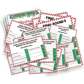 Christmas Friendly Feud Game, Family Game Night, Trivia Quiz, Christmas Trivia Game, Games for Family, Office, Class, Group, Fun Feud for Family -SC02A