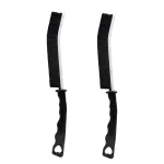2 Pcs Crevice Cleaning Brush Hard Bristle Gap Brush Multifunctional for Bathroom Household Kitchen Tiles Window Crevice Cleaning Tool (Style 1)