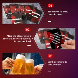 Poen Drinking Games Card Questions Challenges Fun Party for Adults Bachelorette Drinking Games Girls Night Christmas White Elephant Gift(Get You Drunk) Poen Drinking Games Card Questions Challenges Fun Party for Adults Bachelorette Drinking Games Girls Night Christmas White Elephant Gift(Get You Drunk)