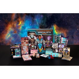 Renegade Game Studios: Circaadians First Light: Specialists Expansion, New Specialist Dice and Outposts, 1-4 Players 14 and up, 60-90 min to Play. Expansion Content, Core Game Needed to Play