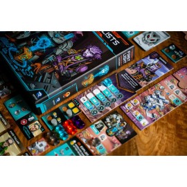 Renegade Game Studios: Circaadians First Light: Specialists Expansion, New Specialist Dice and Outposts, 1-4 Players 14 and up, 60-90 min to Play. Expansion Content, Core Game Needed to Play