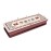 House of Cribbage - 3 Track Continuous Cribbage Board in Maple and Bloodwood - Inlaid Card Symbols (Suits) + Storage Drawer for Cribbage Pegs & Cards