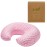 ESEN Baby Nursing Pillow and Body Positioner for Breast Feeding and Bottle Feeding, Ultra Soft Baby Breastfeeding Pillows with Removable Nursing Pillow Cover for More Support for Mom and Baby (Pink)