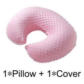 ESEN Baby Nursing Pillow and Body Positioner for Breast Feeding and Bottle Feeding, Ultra Soft Baby Breastfeeding Pillows with Removable Nursing Pillow Cover for More Support for Mom and Baby (Pink) ESEN Baby Nursing Pillow and Body Positioner for Breast Feeding and Bottle Feeding, Ultra Soft Baby Breastfeeding Pillows with Removable Nursing Pillow Cover for More Support for Mom and Baby (Pink)