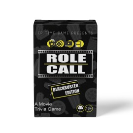 CP TIME Role Call: Blackbuster Edition - Movie Trivia Game for Adults, Black Culture Games, Family Fun, Great for Family Game Nights!