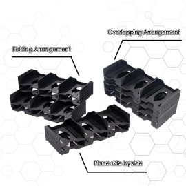 JstFrU Card Case Black | Card Sorting Tray for Catan Resource Cards - Gaming | Game Accessory for The Catan Board Game | Suitable for The Expansion of Catan Game Cards and All Other Card Games