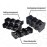 JstFrU Card Case Black | Card Sorting Tray for Catan Resource Cards - Gaming | Game Accessory for The Catan Board Game | Suitable for The Expansion of Catan Game Cards and All Other Card Games