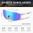 TURBOPEP Polarized Sports Sunglasses for Men and Women,Fishing Cycling Mountain Bike Baseball Sunglasses with UV Protection