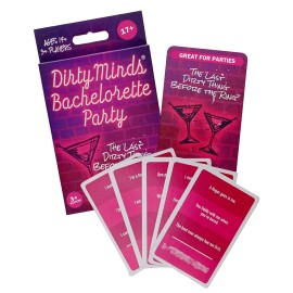 TDC Games Travel Dirty Minds Bachelorette Party Card Game, Ultimate Bachelorette Party Games, The Girl\'s Night Party Game