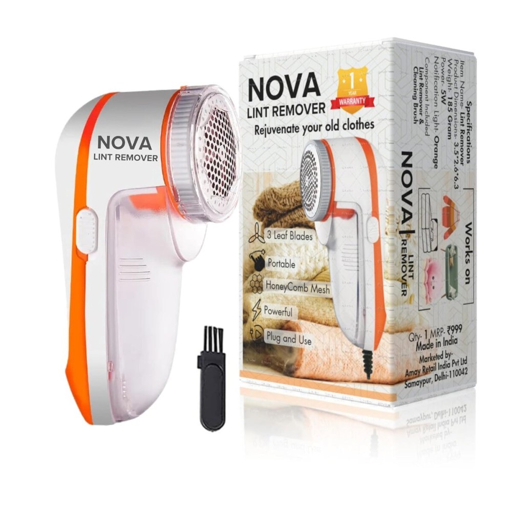 NOVA LINT REMOVER for Clothes - Fabric Shaver Tint and Dust Remover Standard LINT Remover NOVA LINT REMOVER for Clothes - Fabric Shaver Tint and Dust Remover Standard LINT Remover