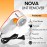 NOVA LINT REMOVER for Clothes - Fabric Shaver Tint and Dust Remover Standard LINT Remover