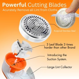NOVA LINT REMOVER for Clothes - Fabric Shaver Tint and Dust Remover Standard LINT Remover