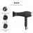 L\'ANGE HAIR Soleil Professional Hair Dryer | 3 Heat Settings & 2 Airflow Settings | Cool Shot Locks-in Style | Professional Length Cord | Best Lightweight Hair for Smooth Blowouts (Black)