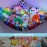 Unicorn Castle Stuffed Animals Net or Hammock Kids Toy Storage Organizer with LED Light Hanging Corner Stuffed Animals Holder Kids Girls Room Decor(Pack of 1)