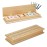 Tradeopia Wooden Cribbage Board Game - 3 Track with Storage Cabinet, Includes Metal Crib Pegs and 2 Deck of Playing Card, Wooden Crib Game Set, Travel Games