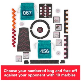 Spin Master Games, Squid Game Marbles Based on The Hit Netflix Drama, for Adult Players to Test Their Luck, 2 Players, for Ages 18 & Up Spin Master Games, Squid Game Marbles Based on The Hit Netflix Drama, for Adult Players to Test Their Luck, 2 Players, for Ages 18 & Up