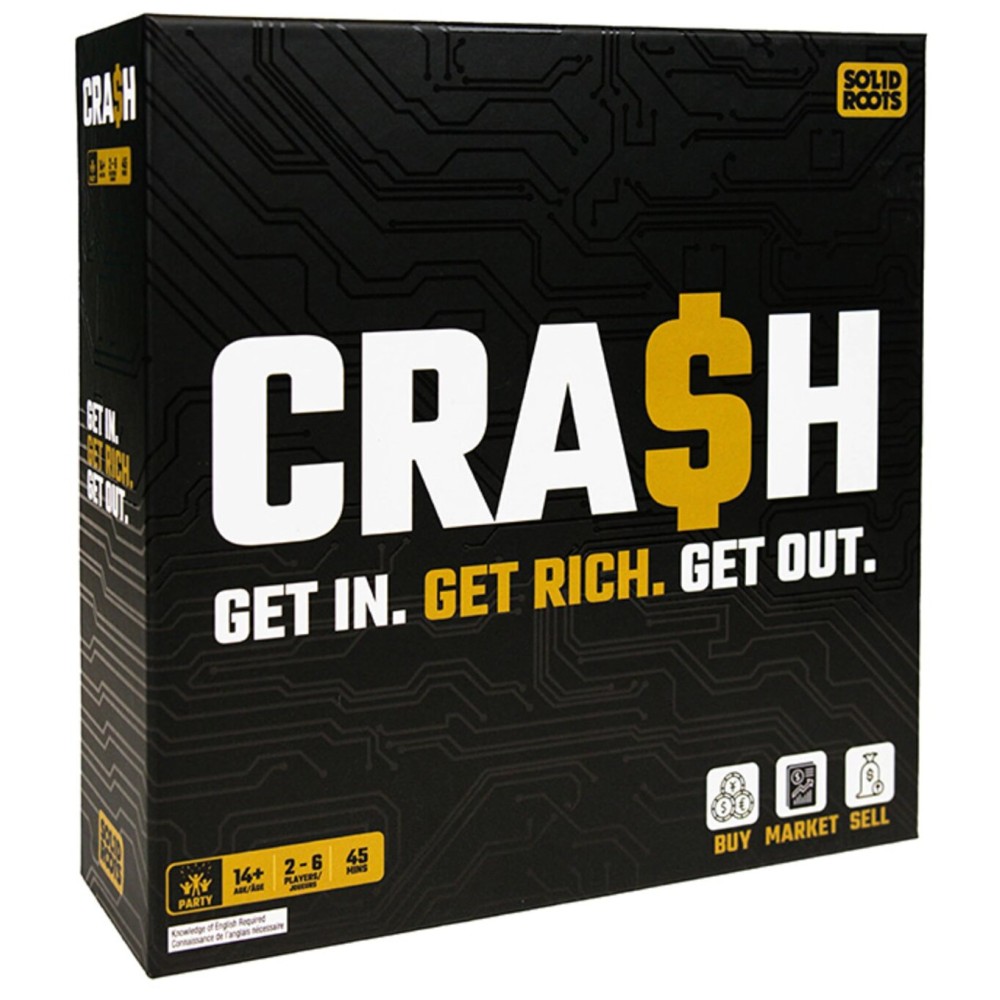 Spin Master Games, SolidRoots Crash, The Crypto Currency Family Strategy Game from The Makers of Mind The Gap, Family Games for Game Night, Ages 14+ Spin Master Games, SolidRoots Crash, The Crypto Currency Family Strategy Game from The Makers of Mind The Gap, Family Games for Game Night, Ages 14+
