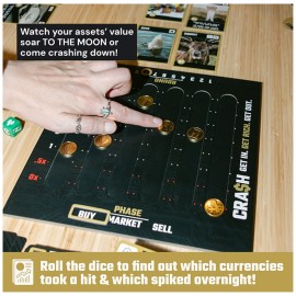 Spin Master Games, SolidRoots Crash, The Crypto Currency Family Strategy Game from The Makers of Mind The Gap, Family Games for Game Night, Ages 14+ Spin Master Games, SolidRoots Crash, The Crypto Currency Family Strategy Game from The Makers of Mind The Gap, Family Games for Game Night, Ages 14+