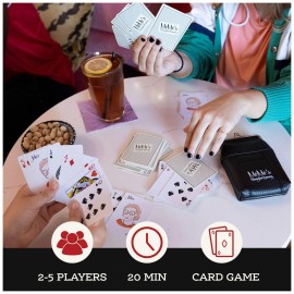 Spin Master Games, SolidRoots Momo\'s Shanghai Rummy Card Game, 2-5 Player Rummy Game | Family Games | Travel Games | Adult Games | Camping Games | Party Games for Adults & Kids 8+ Spin Master Games, SolidRoots Momo\'s Shanghai Rummy Card Game, 2-5 Player Rummy Game | Family Games | Travel Games | Adult Games | Camping Games | Party Games for Adults & Kids 8+
