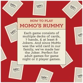 Spin Master Games, SolidRoots Momo\'s Shanghai Rummy Card Game, 2-5 Player Rummy Game | Family Games | Travel Games | Adult Games | Camping Games | Party Games for Adults & Kids 8+ Spin Master Games, SolidRoots Momo\'s Shanghai Rummy Card Game, 2-5 Player Rummy Game | Family Games | Travel Games | Adult Games | Camping Games | Party Games for Adults & Kids 8+