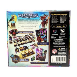 Good Games Publishing, Mercurial - Magic & Dice Manipulation Game - 1 to 4 Players, Ages 14+