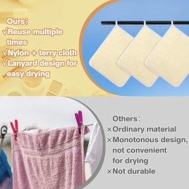 Exfoliating Cloth - 4 Pack Exfoliating Washcloths for Body and Face Clean 8  10 inches Durable Weave Bath Body Scrubber Face Wash Cloths Bath Towel Washcloths Wash Towels for Women and Men Exfoliating Cloth - 4 Pack Exfoliating Washcloths for Body and Face Clean 8  10 inches Durable Weave Bath Body Scrubber Face Wash Cloths Bath Towel Washcloths Wash Towels for Women and Men