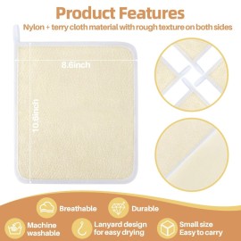 Exfoliating Cloth - 4 Pack Exfoliating Washcloths for Body and Face Clean 8  10 inches Durable Weave Bath Body Scrubber Face Wash Cloths Bath Towel Washcloths Wash Towels for Women and Men Exfoliating Cloth - 4 Pack Exfoliating Washcloths for Body and Face Clean 8  10 inches Durable Weave Bath Body Scrubber Face Wash Cloths Bath Towel Washcloths Wash Towels for Women and Men