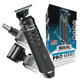 Wahl USA Pro Series High Visibility Skeleton Style Trimmer, Lithium-Ion Cordless USB Rechargeable All in One Shaving & Close Cutting Beard Trimmer for Men with Near Zero Gap Blade - 3026018
