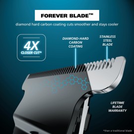 Wahl USA Pro Series High Visibility Skeleton Style Trimmer, Lithium-Ion Cordless USB Rechargeable All in One Shaving & Close Cutting Beard Trimmer for Men with Near Zero Gap Blade - 3026018 Wahl USA Pro Series High Visibility Skeleton Style Trimmer, Lithium-Ion Cordless USB Rechargeable All in One Shaving & Close Cutting Beard Trimmer for Men with Near Zero Gap Blade - 3026018