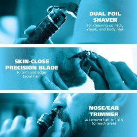 Wahl USA Pro Series High Visibility Skeleton Style Trimmer, Lithium-Ion Cordless USB Rechargeable All in One Shaving & Close Cutting Beard Trimmer for Men with Near Zero Gap Blade - 3026018 Wahl USA Pro Series High Visibility Skeleton Style Trimmer, Lithium-Ion Cordless USB Rechargeable All in One Shaving & Close Cutting Beard Trimmer for Men with Near Zero Gap Blade - 3026018