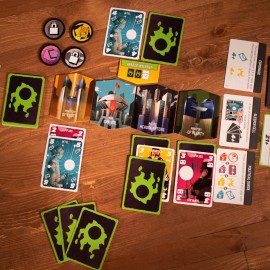 Unrest Card Game - The Asymmetric Game of Rebellion and Control, Fun Family Game for Kids and Adults, Ages 10+, 2 Players, 10-20 Minute Playtime, Made by Pandasaurus Games