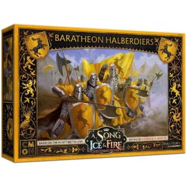 CMON A Song of Ice and Fire Tabletop Miniatures Game Baratheon Halberdiers Unit Box - House Baratheon Vanguard Defense! Strategy Game for Adults, Ages 14+, 2+ Players, 45-60 Minute Playtime, Made CMON A Song of Ice and Fire Tabletop Miniatures Game Baratheon Halberdiers Unit Box - House Baratheon Vanguard Defense! Strategy Game for Adults, Ages 14+, 2+ Players, 45-60 Minute Playtime, Made