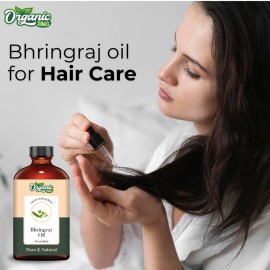 Organic Zing Bhringraj (Eclipta alba) Oil | Pure & Natural Carrier Oil for Skincare, Hair Care & Massage - 118ml/3.99fl oz Organic Zing Bhringraj (Eclipta alba) Oil | Pure & Natural Carrier Oil for Skincare, Hair Care & Massage - 118ml/3.99fl oz