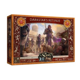 A Song of Ice and Fire Tabletop Miniatures Game Darkstar Retinue Unit Box - Lethal Warriors for Strategic Warfare, Strategy Game for Adults, Ages 14+, 2+ Players, 45-60 Minute Playtime, Made by CMON A Song of Ice and Fire Tabletop Miniatures Game Darkstar Retinue Unit Box - Lethal Warriors for Strategic Warfare, Strategy Game for Adults, Ages 14+, 2+ Players, 45-60 Minute Playtime, Made by CMON