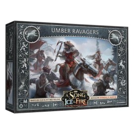CMON A Song of Ice and Fire Tabletop Miniatures GameHouse Umber Ravagers Unit Box - Swift and Merciless Cavalry! Strategy Game for Adults, Ages 14+, 2+ Players, 45-60 Min Playtime, Made CMON A Song of Ice and Fire Tabletop Miniatures GameHouse Umber Ravagers Unit Box - Swift and Merciless Cavalry! Strategy Game for Adults, Ages 14+, 2+ Players, 45-60 Min Playtime, Made