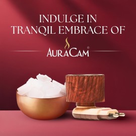 AuraCam Gold Standard Bhimseni Camphor with Electrical Diffuser/Camphor/Kapoor Burner/Aromatic for Pooja, Meditation, Havan/Pure & Natural Pacha Kapoor with Stand for Home, Office (Pack 1, 500 g) AuraCam Gold Standard Bhimseni Camphor with Electrical Diffuser/Camphor/Kapoor Burner/Aromatic for Pooja, Meditation, Havan/Pure & Natural Pacha Kapoor with Stand for Home, Office (Pack 1, 500 g)