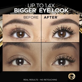 L\'Oreal Paris Voluminous Panorama Mascara, Volumizing and Lengthening Mascara, Waterproof Longwear and Smudge Resistant Make Up, Black, 0.33 Fl Oz L\'Oreal Paris Voluminous Panorama Mascara, Volumizing and Lengthening Mascara, Waterproof Longwear and Smudge Resistant Make Up, Black, 0.33 Fl Oz