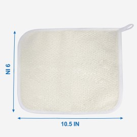 Exfoliating Washcloth (3 Pack), Shower Cloth for Body and Face Exfoliator Scrubber, Two Sides Exfoliate Shower Rag Wash Cloths Nylon Cotton Loofah Sponge Scrub Towel estropajos para el cuerpo Exfoliating Washcloth (3 Pack), Shower Cloth for Body and Face Exfoliator Scrubber, Two Sides Exfoliate Shower Rag Wash Cloths Nylon Cotton Loofah Sponge Scrub Towel estropajos para el cuerpo