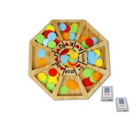 Jyquorp Michigan Rummy Game Deluxe Set Perfect Blend of A Royal Game of Hearts Rummy Poker Wooden Tripoley Board Game Betting Bluffing Game Classical Family Card Game for 100 ChipsWalnut Jyquorp Michigan Rummy Game Deluxe Set Perfect Blend of A Royal Game of Hearts Rummy Poker Wooden Tripoley Board Game Betting Bluffing Game Classical Family Card Game for 100 ChipsWalnut