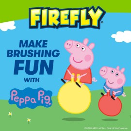 Firefly Ready Go Brush, Peppa Pig, Light Up Timer Toothbrush, Premium Soft Bristles, 1 Minute Timer, Less Mess Suction Cup, Battery Included, Easy Storage, for Ages 3+, 1 Count Firefly Ready Go Brush, Peppa Pig, Light Up Timer Toothbrush, Premium Soft Bristles, 1 Minute Timer, Less Mess Suction Cup, Battery Included, Easy Storage, for Ages 3+, 1 Count