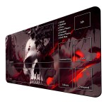 MTG Game Playmat, Unique Design TCG Play Mat for MTG TCG 24 x 14 inches Trading Card Inked Game Playmats with Storage Bag