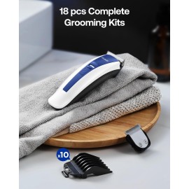 GLAKER Clippers for Hair Cutting - Cordless 2 in 1 Versatile Hair Trimmer with 10 Guards, Extra Detachable Blade & Turbo Motor, Professional Barber Kit for Barbershop, Ideal Gift for Men GLAKER Clippers for Hair Cutting - Cordless 2 in 1 Versatile Hair Trimmer with 10 Guards, Extra Detachable Blade & Turbo Motor, Professional Barber Kit for Barbershop, Ideal Gift for Men
