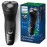 Philips Norelco Shaver 2400 Series, Wet and Dry Electric Shaver, Pop-up Trimmer, P-Cap, Deep Black, Model X3001/90