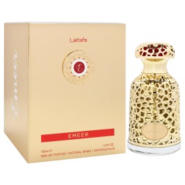 Lattafa Emeer Eau de Parfum Spray for Unisex, 3.4 Ounce