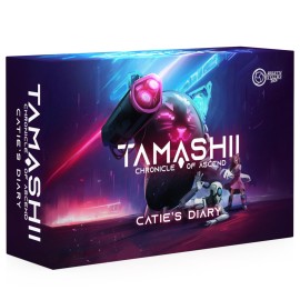 Awaken Realms Tamashii: Chronicles of Ascend Catie\'s Diary Miniatures - Immerse Yourself in Catie\'s Whimsical World! Sci-Fi Strategy Game, Ages 14+, 1-4 Players, 45-90 Min Playtime, Made